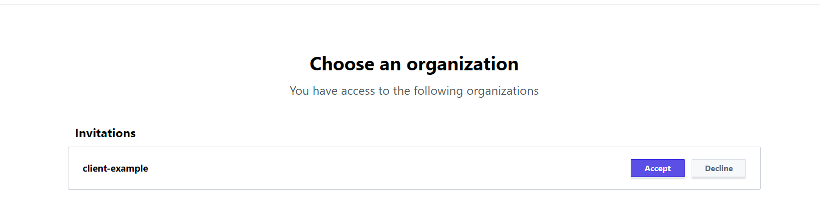 Terraform invite accept