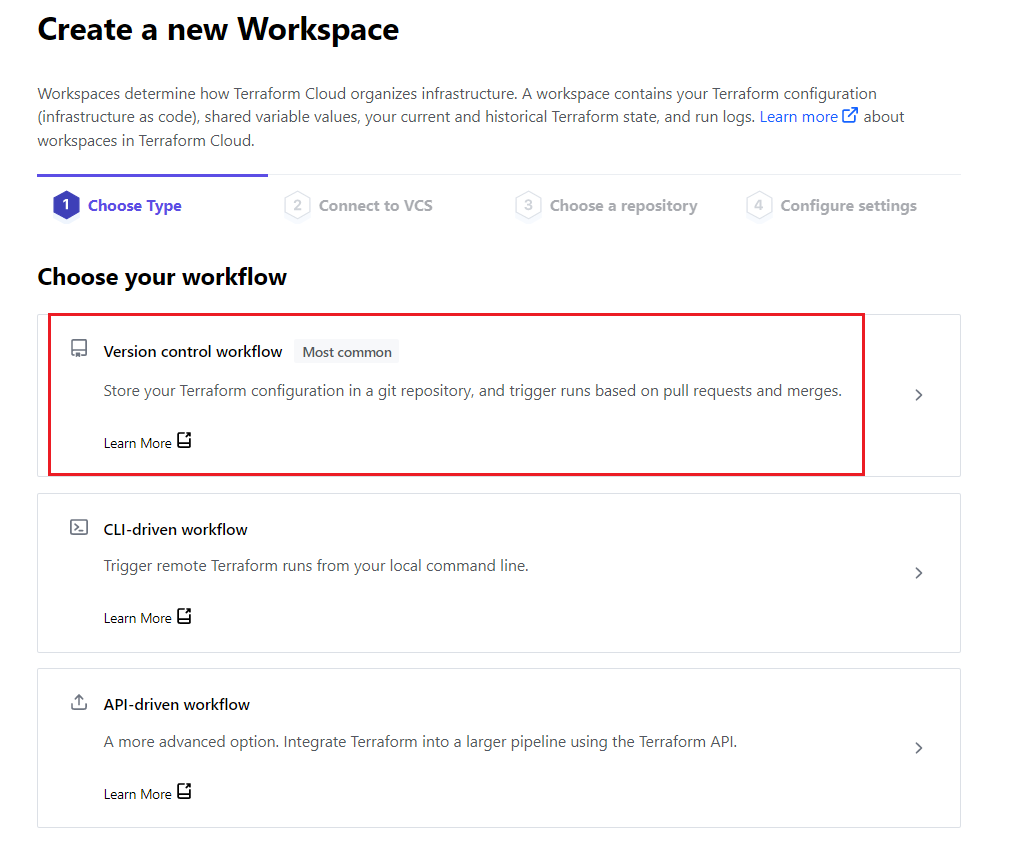 Version Control Workflow